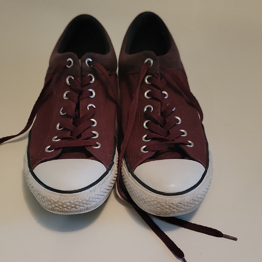 Converse Maroon All Star Sneakers